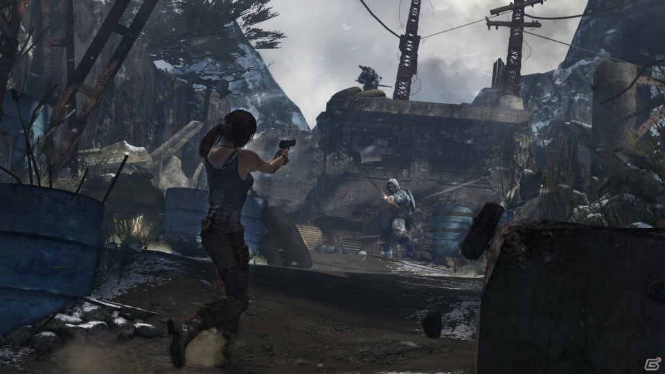 PS3/Xbox 360/PC「TOMB RAIDER」若きララが勇敢な女性に成長していく物語―彼女の感情とシンクロするプレイ感が魅力！開発者プレゼン＆プレイレポートの画像49