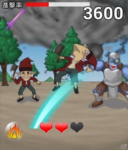 タップする爽快感を追求したソーシャルアクションゲーム「魔界乱舞」GREEにて配信開始の画像2