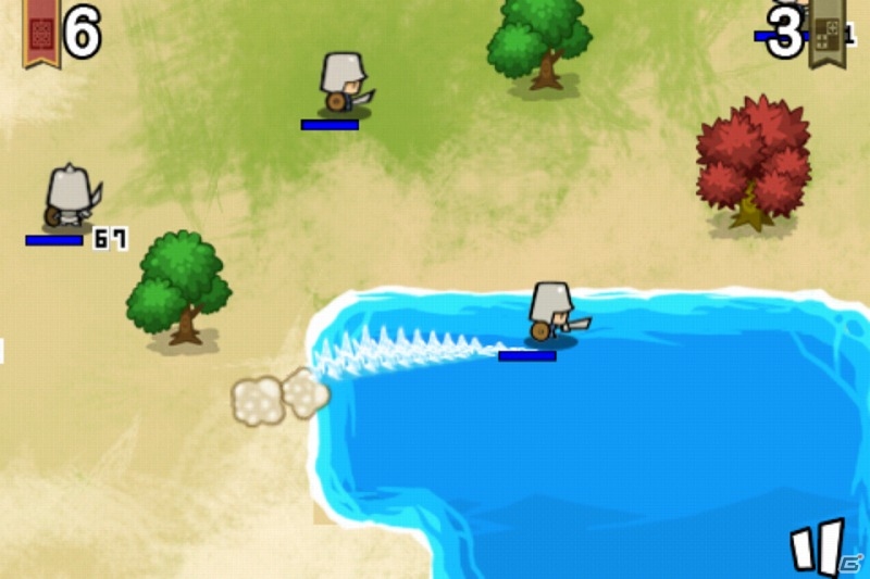 部隊を編成し狙ってはじいてハジきとばせ！オンライン対戦も可能なiOS「ぷるDASH!」のプレイレポートをお届けの画像11
