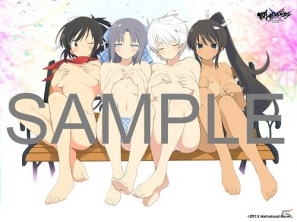 PS Vita「閃乱カグラ SHINOVI VERSUS -少女達の証明-」WEBキャンペーン「爆乳トライアスロン」のスクロール距離が4万キロを突破！新たな壁紙が公開にの画像1