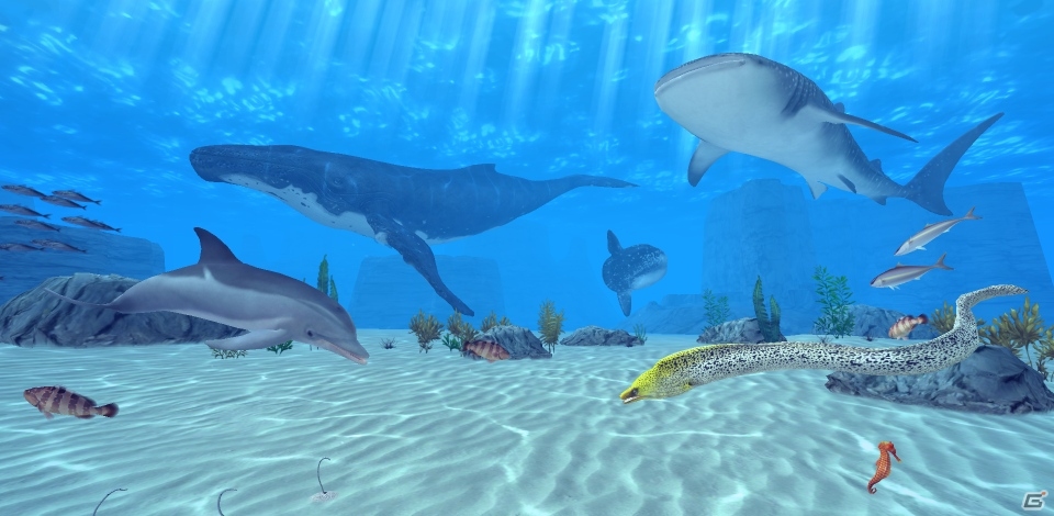 3Dグラフィックでリアルな海を再現―自分だけの海底世界を楽しめる「LINE EASY DIVER」LINE GAMEにてサービス開始の画像3