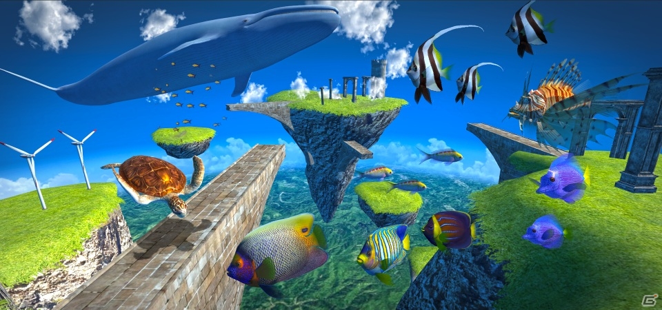 3Dグラフィックでリアルな海を再現―自分だけの海底世界を楽しめる「LINE EASY DIVER」LINE GAMEにてサービス開始の画像4