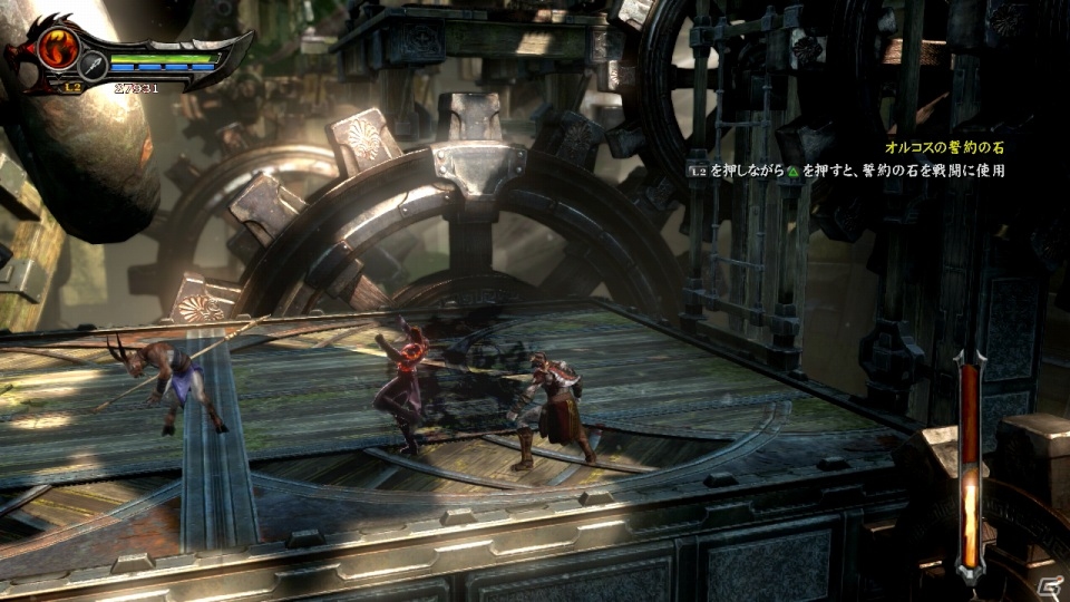 PS3「ゴッド・オブ・ウォー：Ascension」クレイトスの前に現れる謎の人物・オルコスや戦闘のカギを握るアクション要素を紹介の画像40