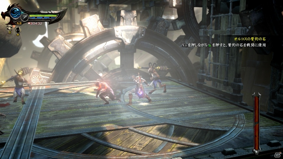 PS3「ゴッド・オブ・ウォー：Ascension」クレイトスの前に現れる謎の人物・オルコスや戦闘のカギを握るアクション要素を紹介の画像41