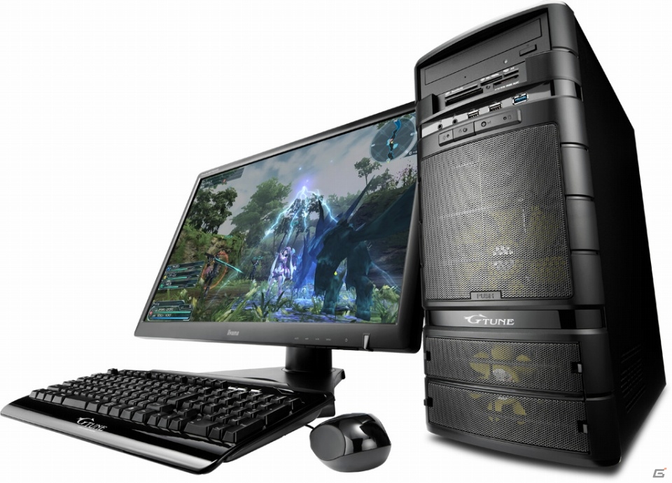 マウスコンピューター、ヨドバシカメラにて「ファンタシースターオンライン2」推奨パソコンを販売の画像1