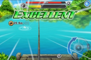 釣りアクションゲーム「LINE 釣り★マス」LINE GAMEにてサービス開始―友達と連携すれば釣果の競争やアクアリウムの訪問も可能の画像1