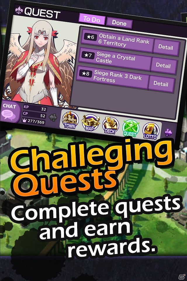 本格派RPG「Lord of Knights」の英語版「Kingdom Corps」欧米版Mobageにてサービス開始の画像4