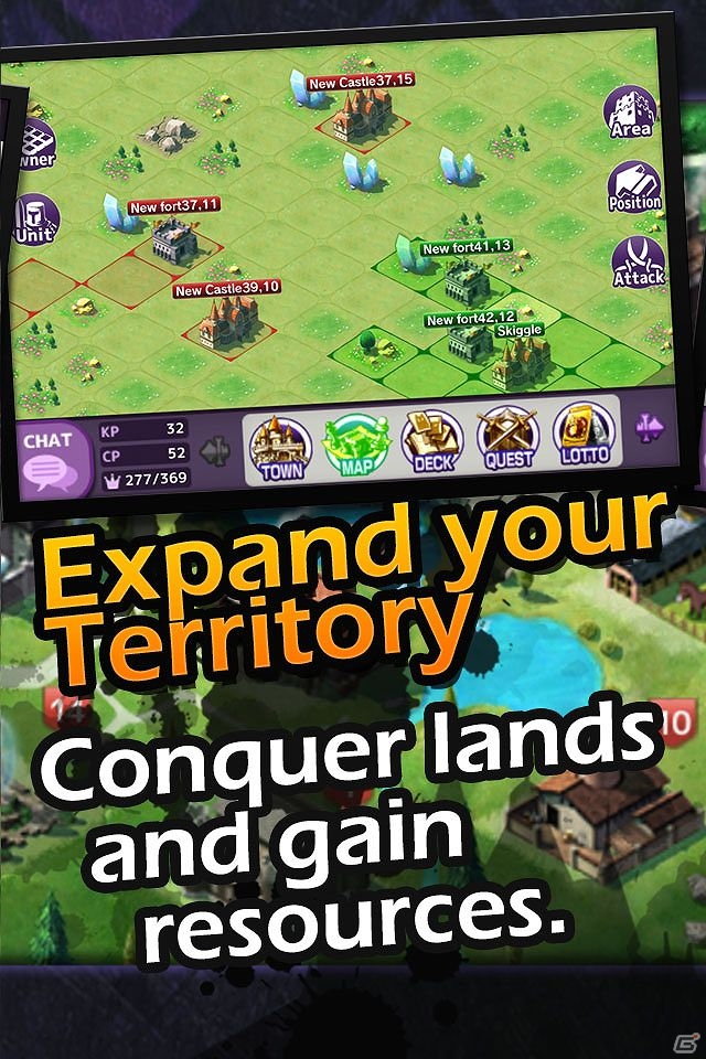 本格派RPG「Lord of Knights」の英語版「Kingdom Corps」欧米版Mobageにてサービス開始の画像5