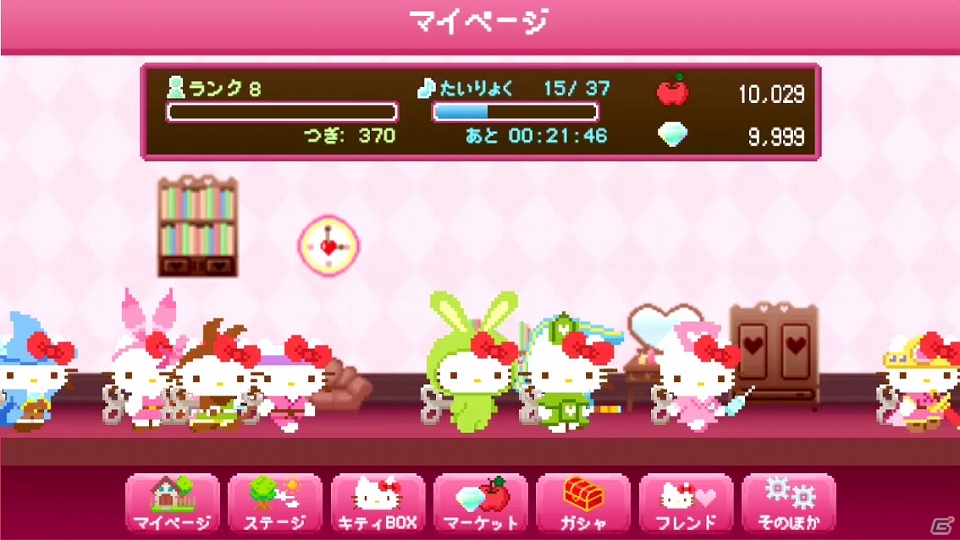 ハローキティのカジュアルアクションゲーム「ハローキティ Run!Run!Run!」がiOS/Androidで今春配信！事前登録を開始の画像1