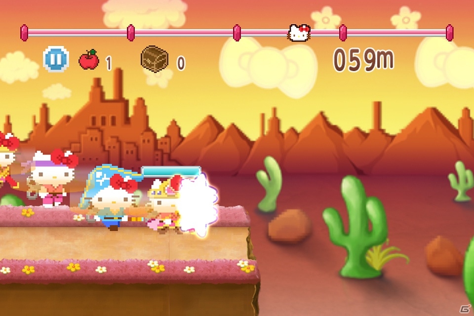ハローキティのカジュアルアクションゲーム「ハローキティ Run!Run!Run!」がiOS/Androidで今春配信！事前登録を開始の画像2