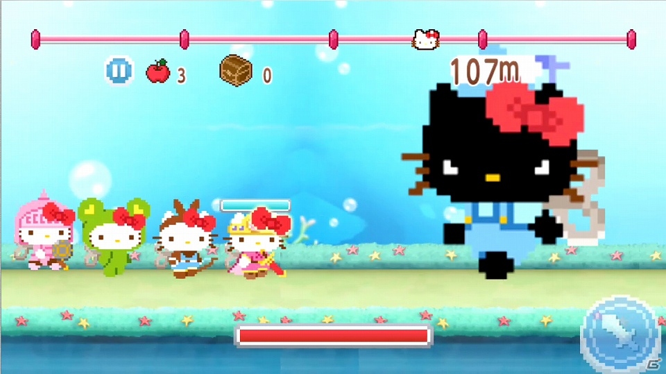 ハローキティのカジュアルアクションゲーム「ハローキティ Run!Run!Run!」がiOS/Androidで今春配信！事前登録を開始の画像3