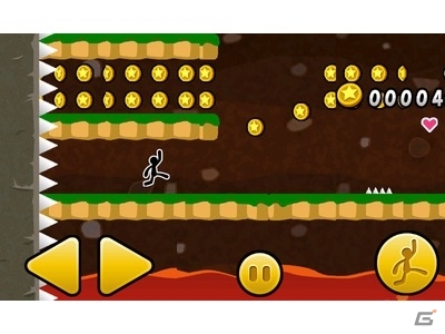爽快コインアクションゲーム「ジャンプでコイン」Android版が配信開始の画像2
