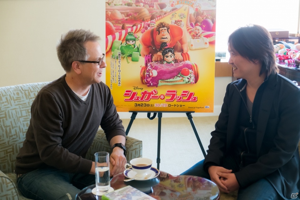 ディズニー映画「シュガー・ラッシュ」公開記念！リッチ・ムーア監督への突撃インタビューが「ソニックチャンネル」にて公開の画像2