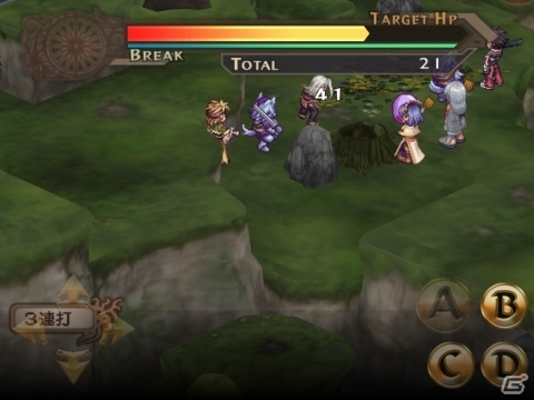 フルスケールシミュレーションRPG「ブレイジング ソウルズ アクセレイト」iOS版が配信開始の画像6
