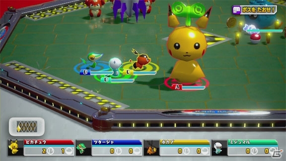 NFCフィギュアをゲームパッドにかざせばゲームの世界と連動！Wii Uダウンロード専用ソフト「ポケモンスクランブル U」の発売日が4月24日に決定の画像16