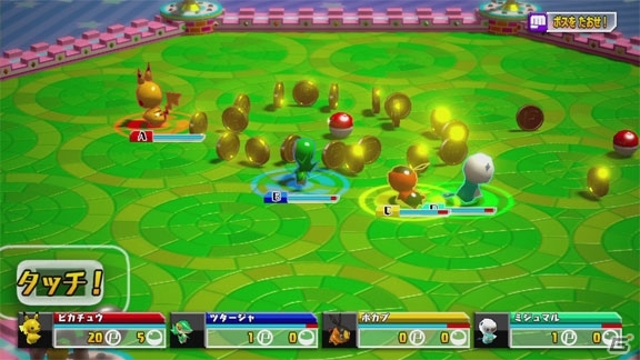 NFCフィギュアをゲームパッドにかざせばゲームの世界と連動！Wii Uダウンロード専用ソフト「ポケモンスクランブル U」の発売日が4月24日に決定の画像20