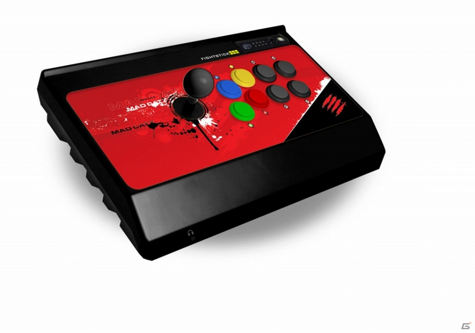 マッドキャッツ、スタンダードデザインのアーケード型スティックコントローラー「アーケード ファイトスティック プロ」を発表―PS3版は3月28日に発売の画像2