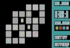 マインスイーパーを逆にした新しいパズルゲーム「カラフルマイン」がPLAYISMにて配信開始の画像7