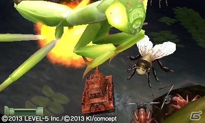 ミクロの世界で生き残れ！「GUILD02」より稲船敬二氏が手がけた3DS「虫けら戦車」がニンテンドーeショップにて配信開始の画像6