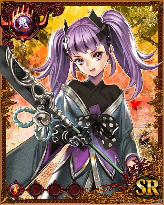 Mobage「みんなと 鬼武者 カードマスター」SRカードの伊達五郎八姫が手に入る「10万人突破キャンペーン」開催の画像1
