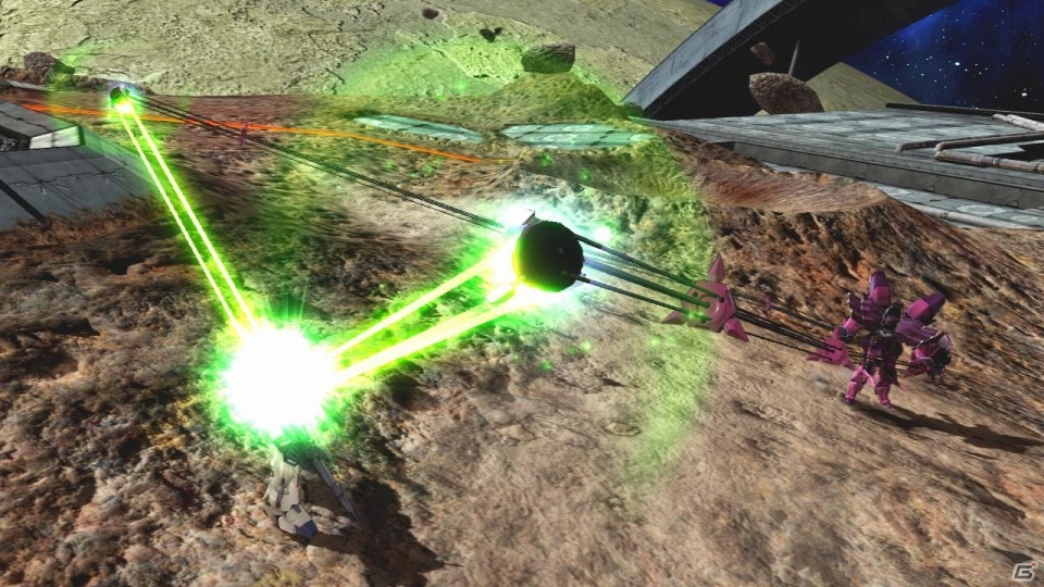 AC「機動戦士ガンダム エクストリームバーサス フルブースト」3月26日よりローゼン・ズールが登場―前作でもお馴染みのステージ「メサイア」も！の画像10