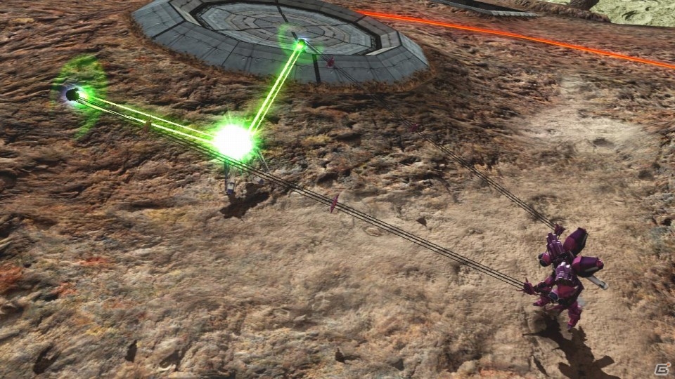 AC「機動戦士ガンダム エクストリームバーサス フルブースト」3月26日よりローゼン・ズールが登場―前作でもお馴染みのステージ「メサイア」も！の画像11