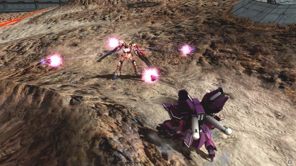 AC「機動戦士ガンダム エクストリームバーサス フルブースト」3月26日よりローゼン・ズールが登場―前作でもお馴染みのステージ「メサイア」も！の画像13