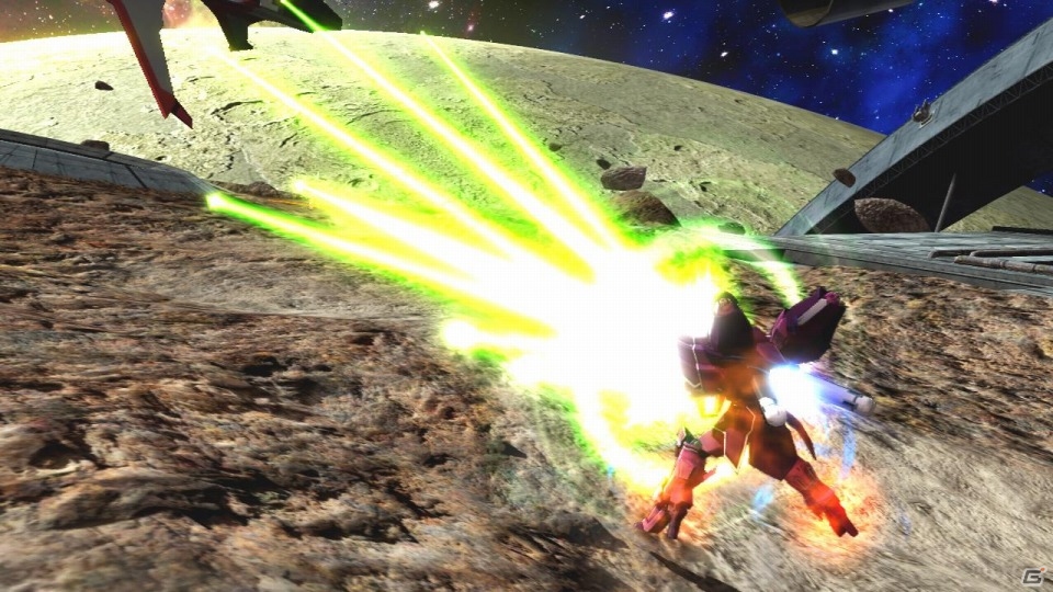 AC「機動戦士ガンダム エクストリームバーサス フルブースト」3月26日よりローゼン・ズールが登場―前作でもお馴染みのステージ「メサイア」も！の画像17