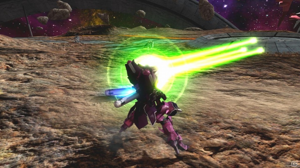 AC「機動戦士ガンダム エクストリームバーサス フルブースト」3月26日よりローゼン・ズールが登場―前作でもお馴染みのステージ「メサイア」も！の画像5