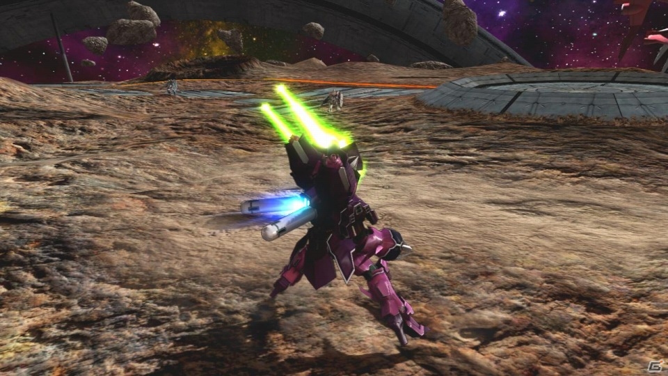 AC「機動戦士ガンダム エクストリームバーサス フルブースト」3月26日よりローゼン・ズールが登場―前作でもお馴染みのステージ「メサイア」も！の画像6