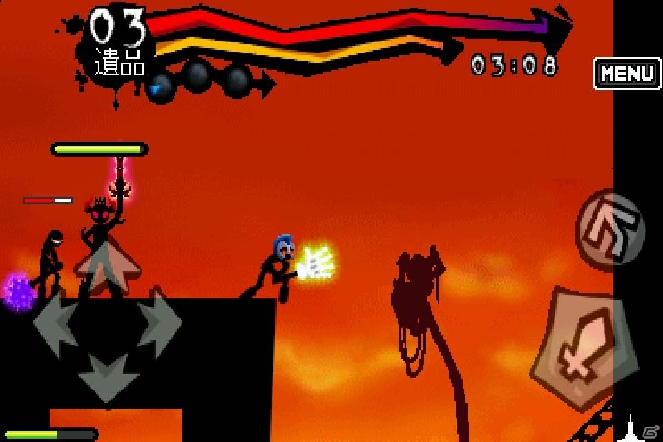 iOS「スーパー棒マン -DARKBLADE-」武器購入や怒りの珠などゲームのポイントをまとめたTIPS後編を公開の画像7
