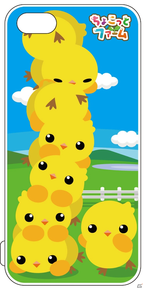 ドリコム、オリジナルキャラクターの商品化第3弾として「ちょこっとファーム」など4タイトルのiPhoneケースを販売の画像1