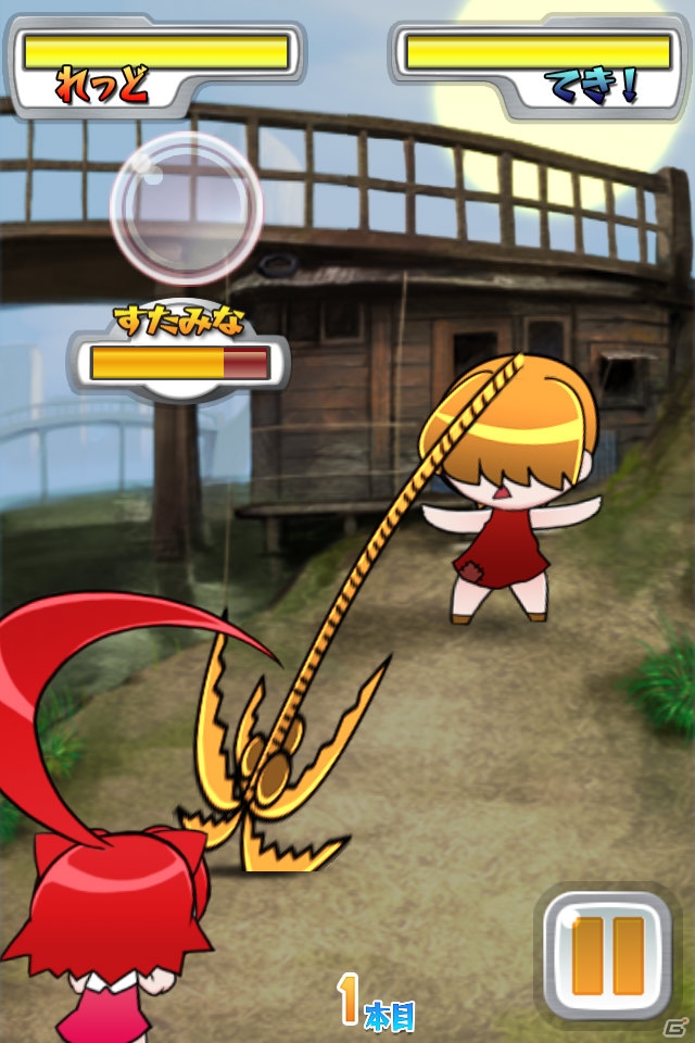 エムツーオリジナルゲーム第一弾となるiOS「アホ毛ちゃんばら」が配信開始―サウンドトラックも「name your price」方式で配信予定の画像3