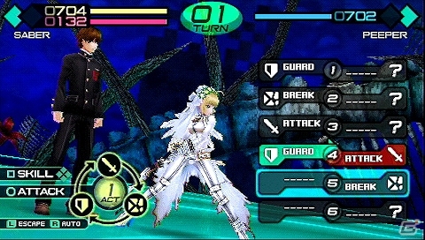 PSP「フェイト／エクストラ CCC」発売直前公式サイト4日間連続更新！ショートムービー第16弾「バトル」公開の画像3