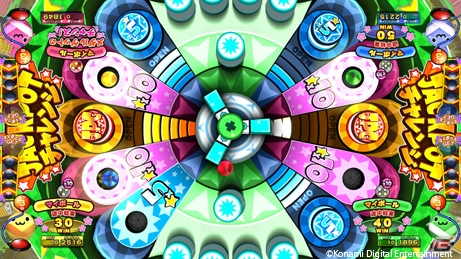 レバーを引いてボールを発射する新感覚メダルゲーム「フリップスパイラル」の稼働がスタート！の画像5
