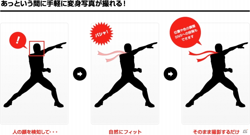 スマートフォン用アプリ「変身カメラ！」にPS3/Xbox 360「ドラゴンズドグマ：ダークアリズン」のアイテムが登場の画像4