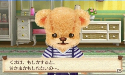 3DS「クマ・トモ」プレイヤーと同じ時間を生きるクマのプロフィールを紹介―シチュエーション別の会話シーンもお届けの画像2