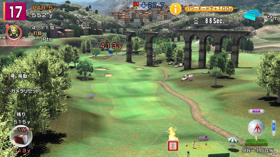 PS3/PS Vita「みんなのGOLF 6」春の大型アップデートを本日実施―対戦部屋でスロットモードが対応＆PS Vita版にマルチ対戦モードが登場の画像6