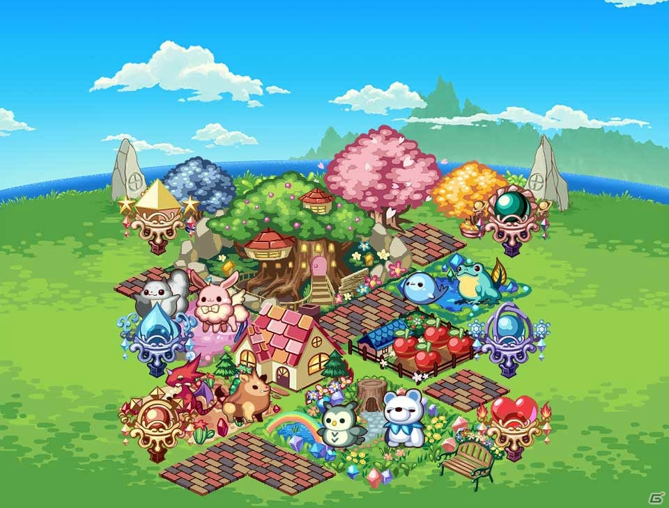 ココを生み出し成長させていく箱庭型の育成ゲーム「ぷちココ 光とたまごと聖なる樹」配信開始―世界観を描いたスペシャル動画も公開の画像2