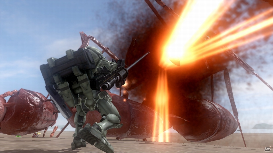 PS3/Xbox 360「地球防衛軍4」圧倒的な攻撃力を誇る第4の兵士・フェンサーが登場―新たな敵兵器・シールドベアラーの存在も判明！の画像16