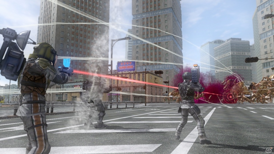 PS3/Xbox 360「地球防衛軍4」圧倒的な攻撃力を誇る第4の兵士・フェンサーが登場―新たな敵兵器・シールドベアラーの存在も判明！の画像39