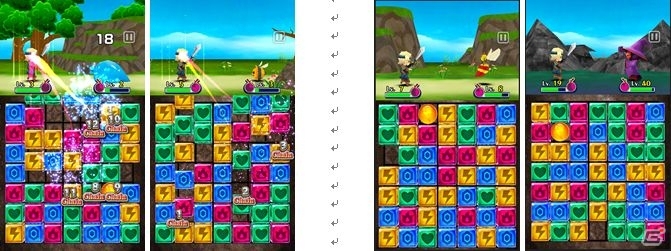 パズルで遊んで勇者を応援！「パズル de バトル！」iOS版が配信開始の画像4