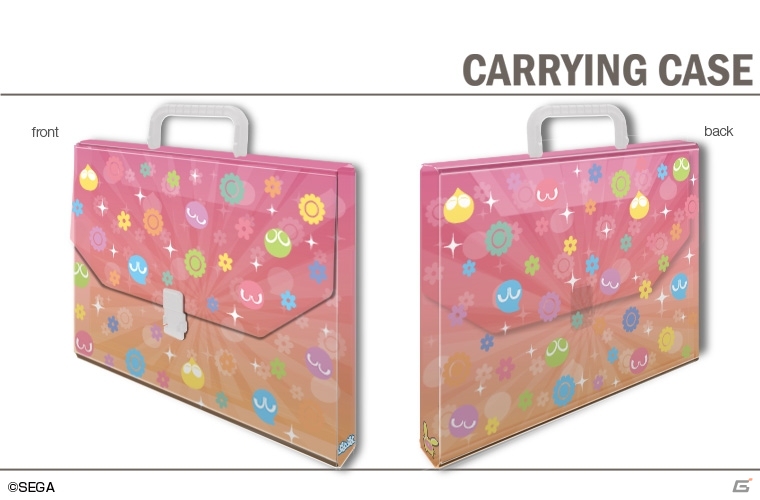 「ぷよぷよ」のイラストをプリントしたPP製キャリングケースがデザエッグより4月26日に発売の画像1