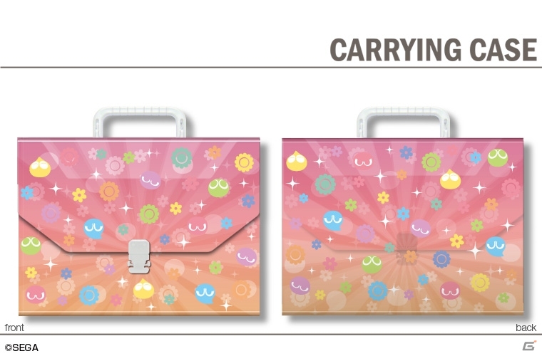 「ぷよぷよ」のイラストをプリントしたPP製キャリングケースがデザエッグより4月26日に発売の画像2