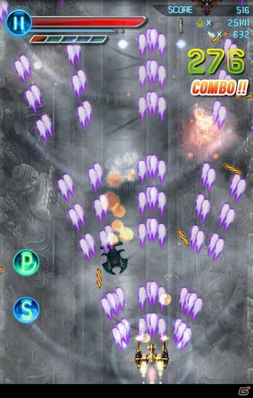 Android用正統派スペースシューティング「AstroWings3 icarus」がGoogle Playにて配信開始の画像3