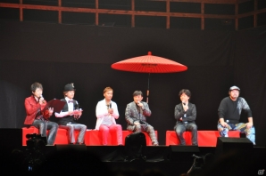 オープニングでの激しい演技、西川貴教さんと出演者の爆笑トークショーや座布団ゴルフも！？最新作も電撃発表された「バサラ祭2013 ～春の陣～」3月30日公演レポの画像36