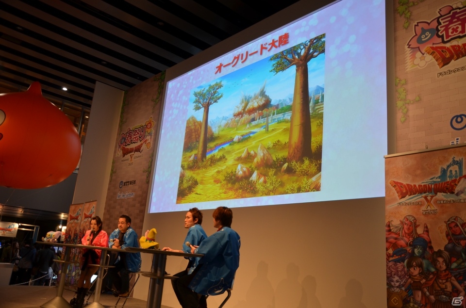開発のエピソードから今後の展開も語られた「ドラゴンクエストX　春祭り」開発者ステージの模様をお届けの画像13