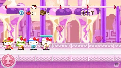 iOS/Android「ハローキティ Run!Run!Run!」プロモーション映像と事前登録でもらえる特典アイテムの情報を公開の画像2