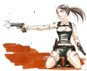 PS3/Xbox 360/PC「TOMB RAIDER」最新プレイ動画「SURVIVOR IS BORN」&こざき亜衣氏によるファンアートコンテストゲスト作品が公開にの画像2
