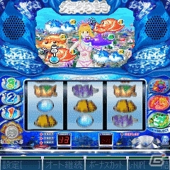 Mobage「モバ7」に「パチスロ スーパー海物語」の実機シミュレータアプリが登場の画像3